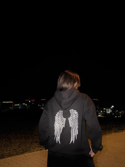 Angel Wings Hoodie-✨ El toque brillante que tu outfit necesita